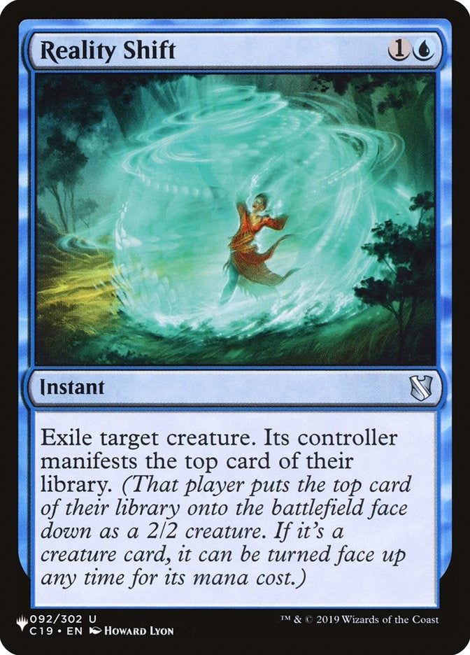 Reality Shift (C19)