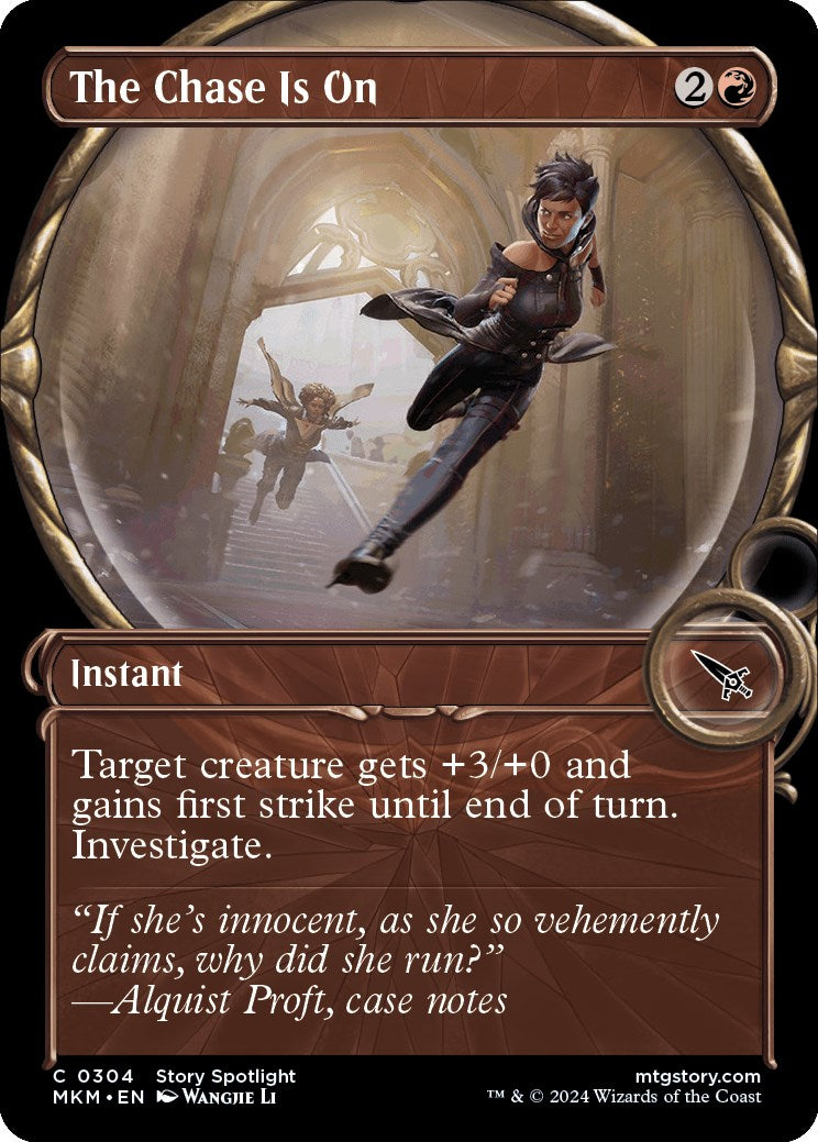 The Chase Is On (Showcase)