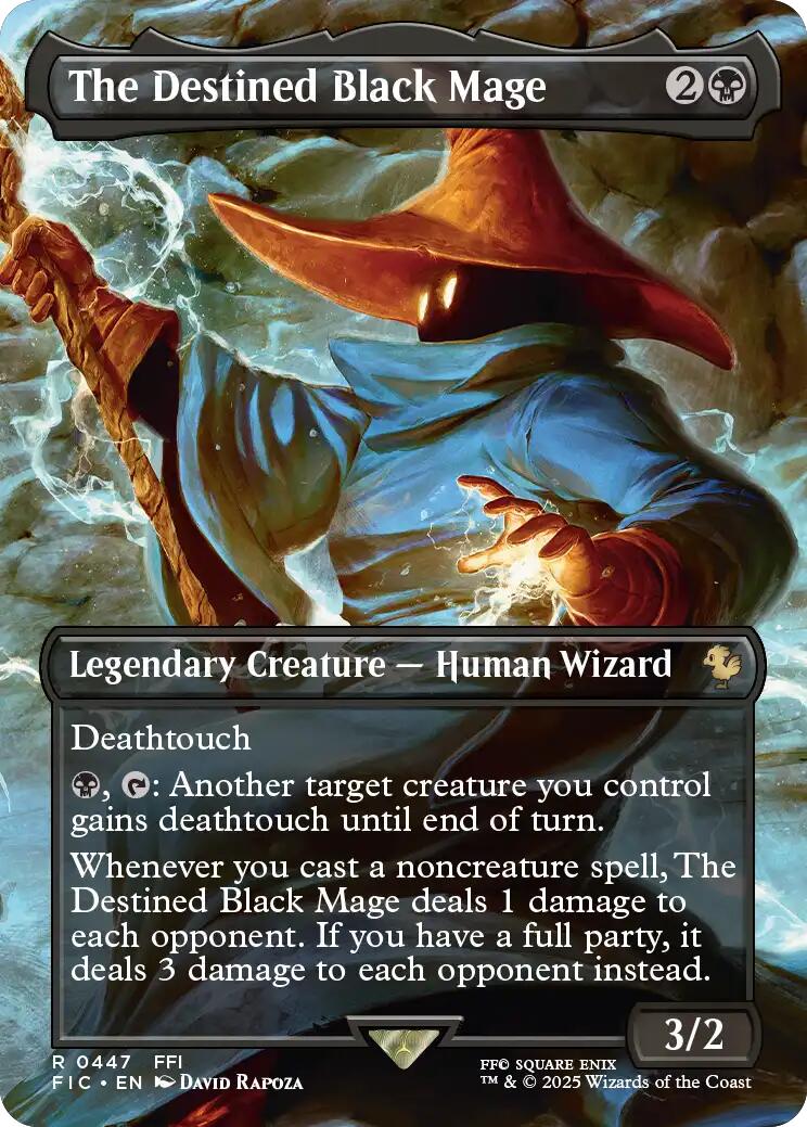 The Destined Black Mage (Borderless)