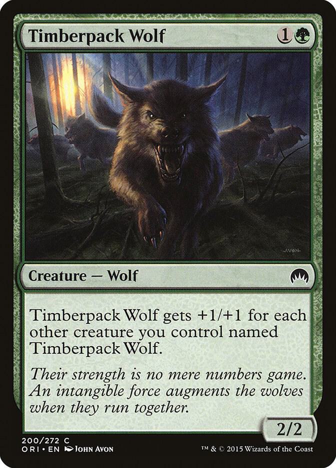 Timberpack Wolf [Magic Origins - 200]