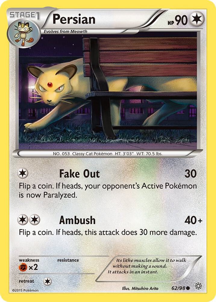 Persian [XY - Ancient Origins - 62/98]