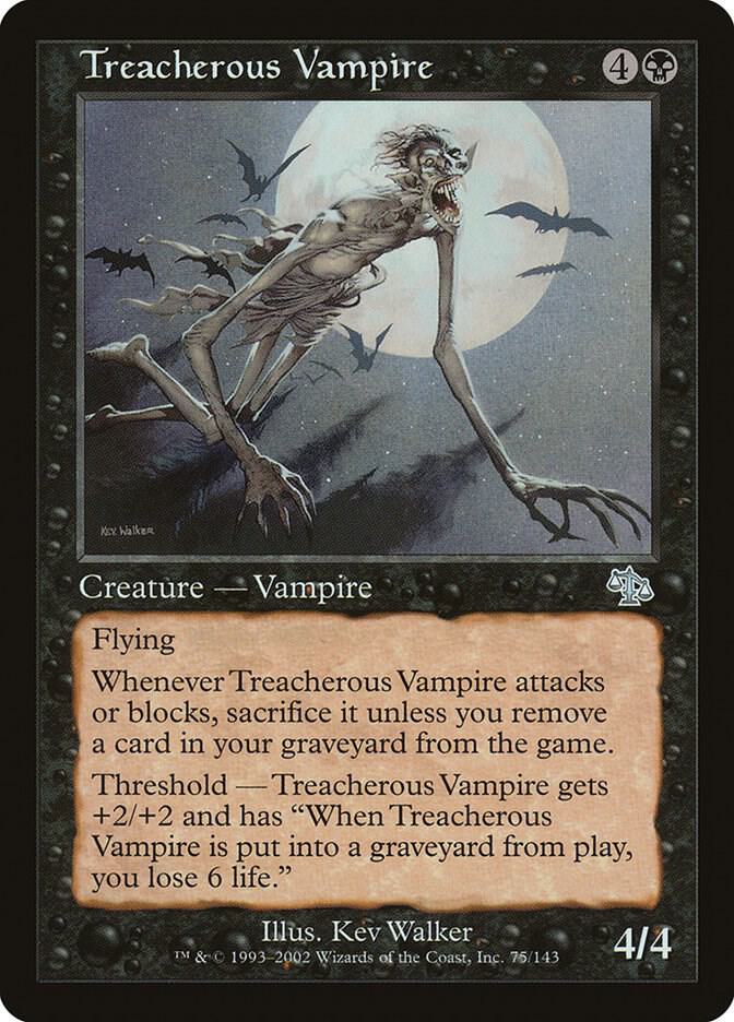 Treacherous Vampire [Judgment - 75]