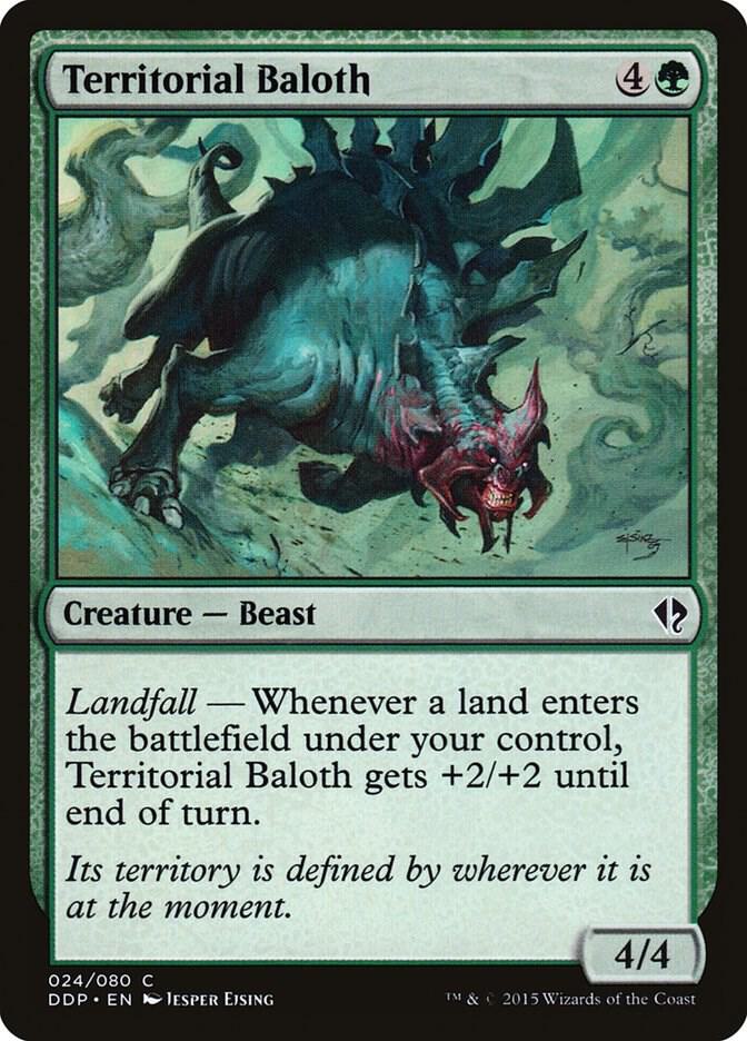 Territorial Baloth [Duel Decks: Zendikar vs. Eldrazi - 24]