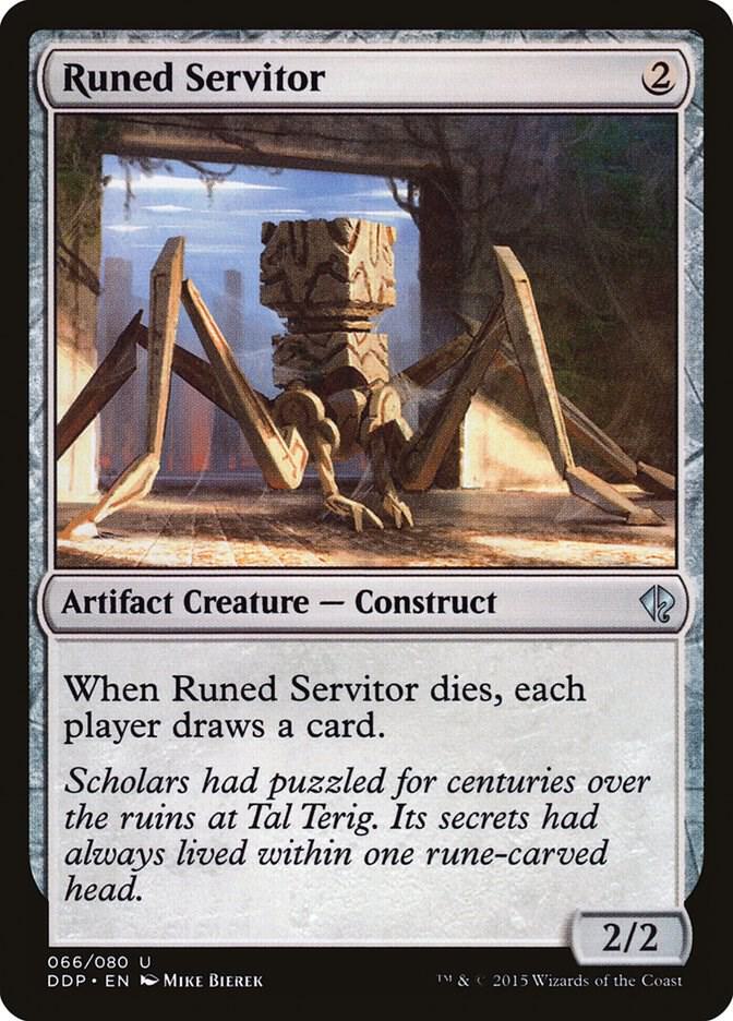 Runed Servitor [Duel Decks: Zendikar vs. Eldrazi - 66]