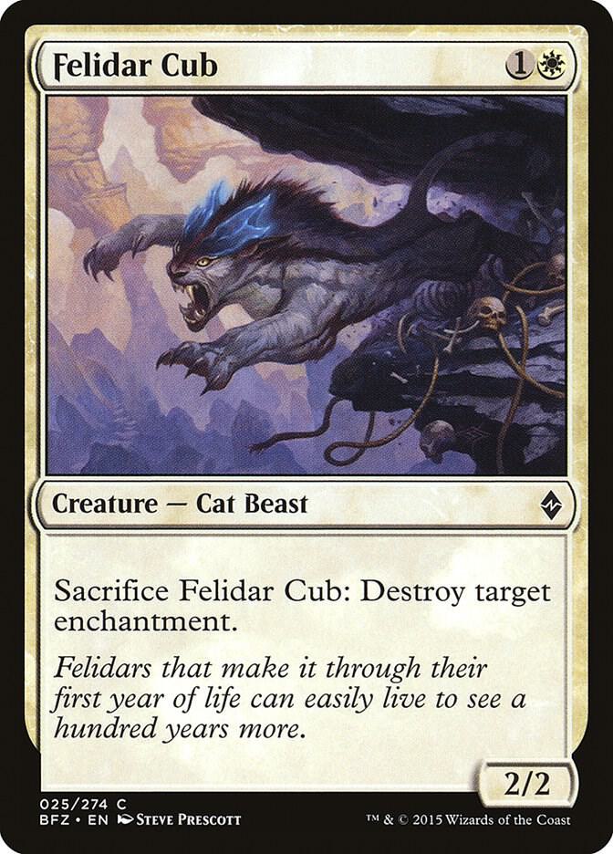 Felidar Cub [Battle for Zendikar - 25]