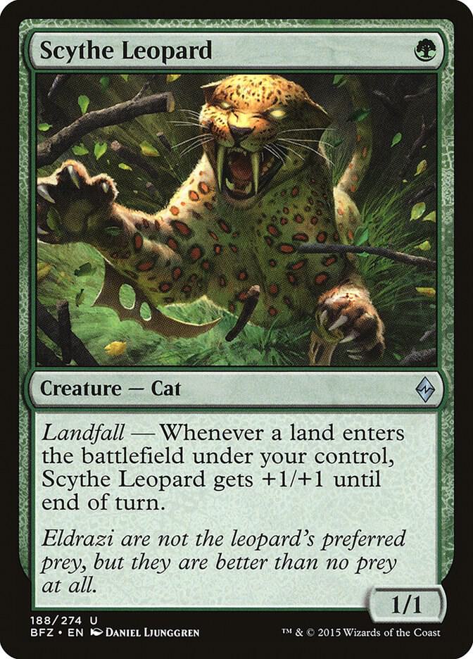 Scythe Leopard [Battle for Zendikar - 188]