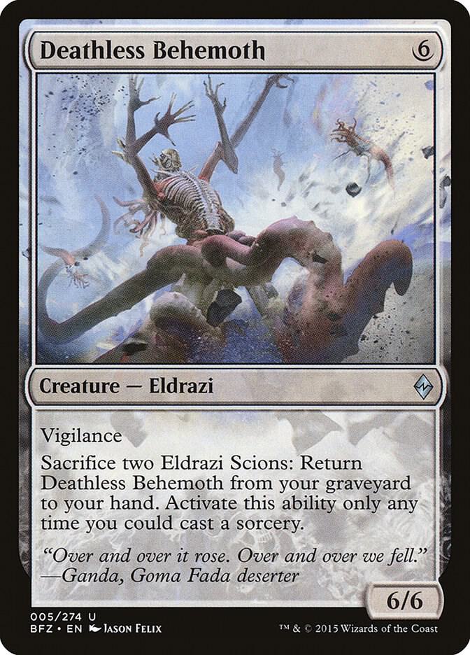 Deathless Behemoth [Battle for Zendikar - 5]