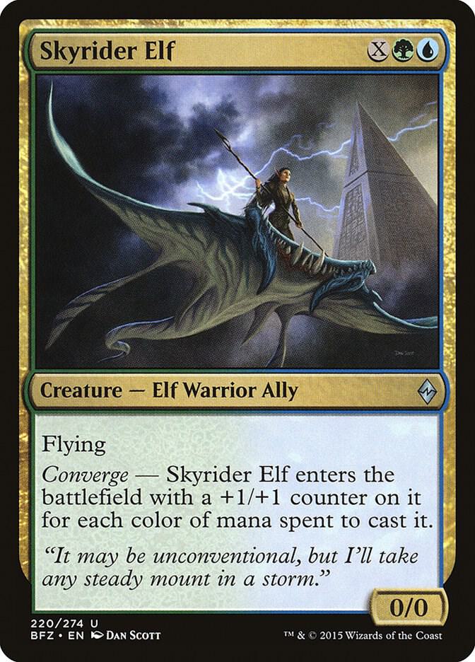 Skyrider Elf [Battle for Zendikar - 220]