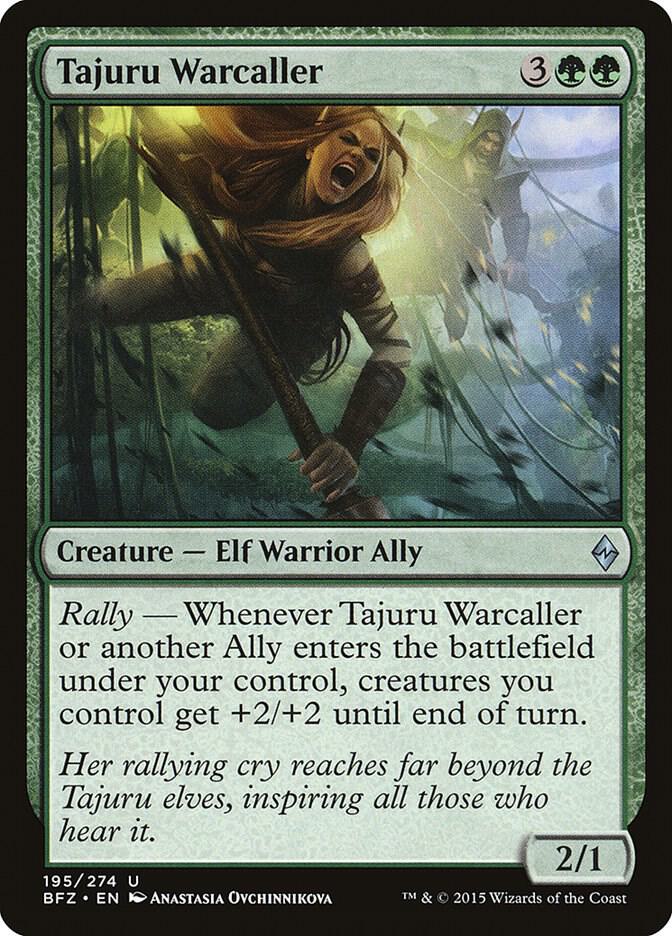 Tajuru Warcaller [Battle for Zendikar - 195]