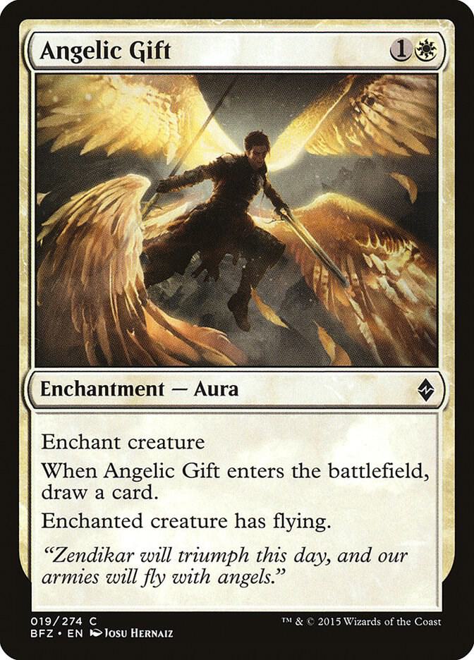 Angelic Gift [Battle for Zendikar - 19]