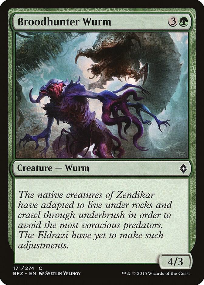 Broodhunter Wurm [Battle for Zendikar - 171]