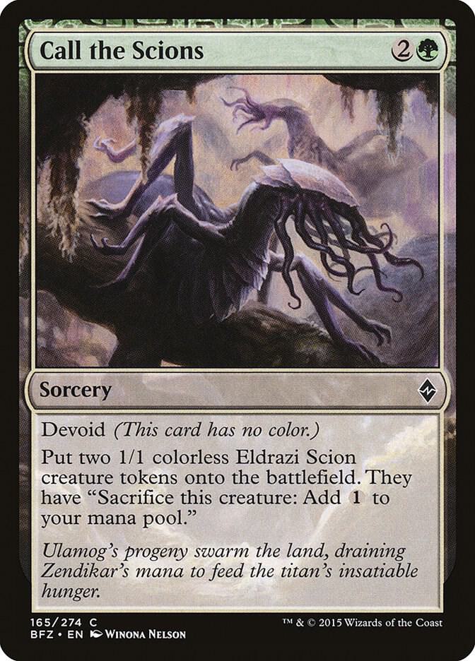 Call the Scions [Battle for Zendikar - 165]