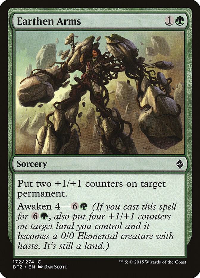 Earthen Arms [Battle for Zendikar - 172]