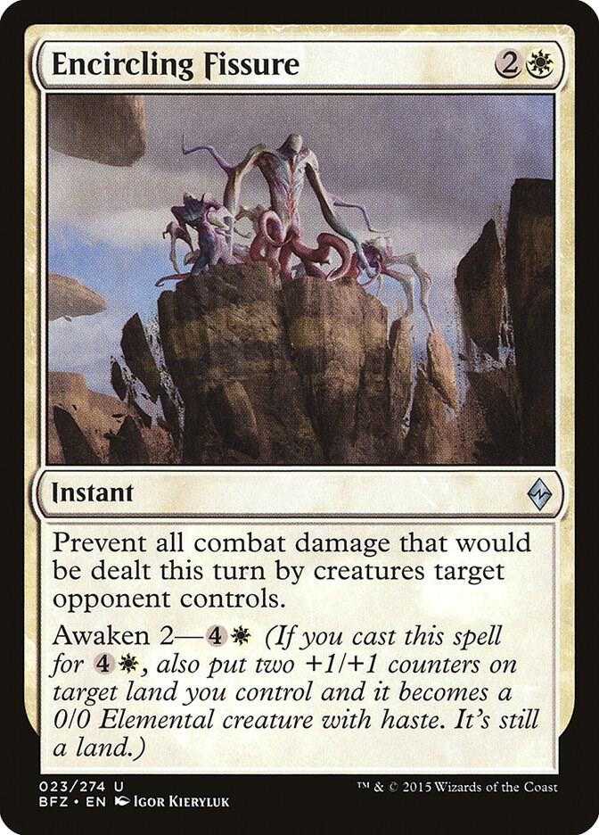 Encircling Fissure [Battle for Zendikar - 23]