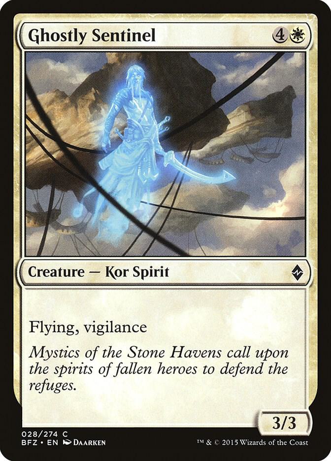 Ghostly Sentinel [Battle for Zendikar - 28]
