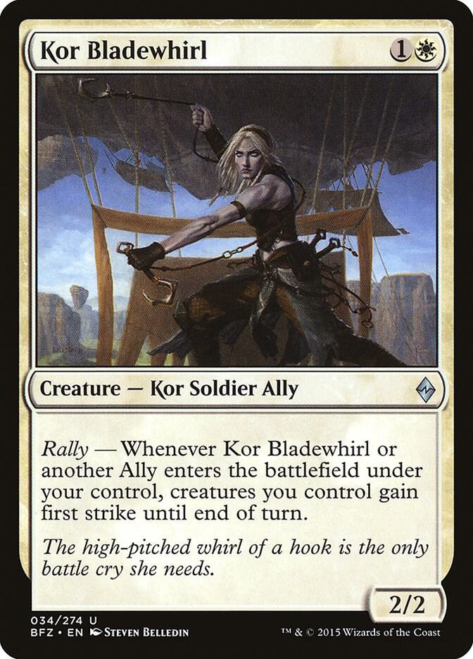 Kor Bladewhirl [Battle for Zendikar - 34]