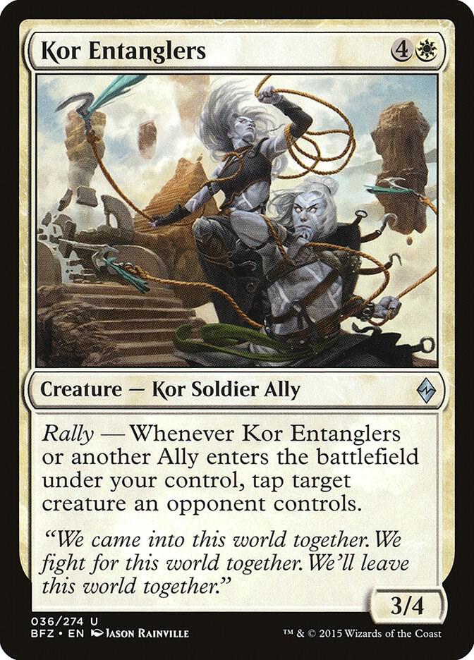 Kor Entanglers [Battle for Zendikar - 36]