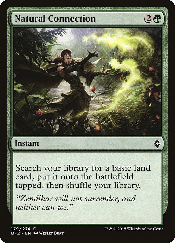 Natural Connection [Battle for Zendikar - 179]