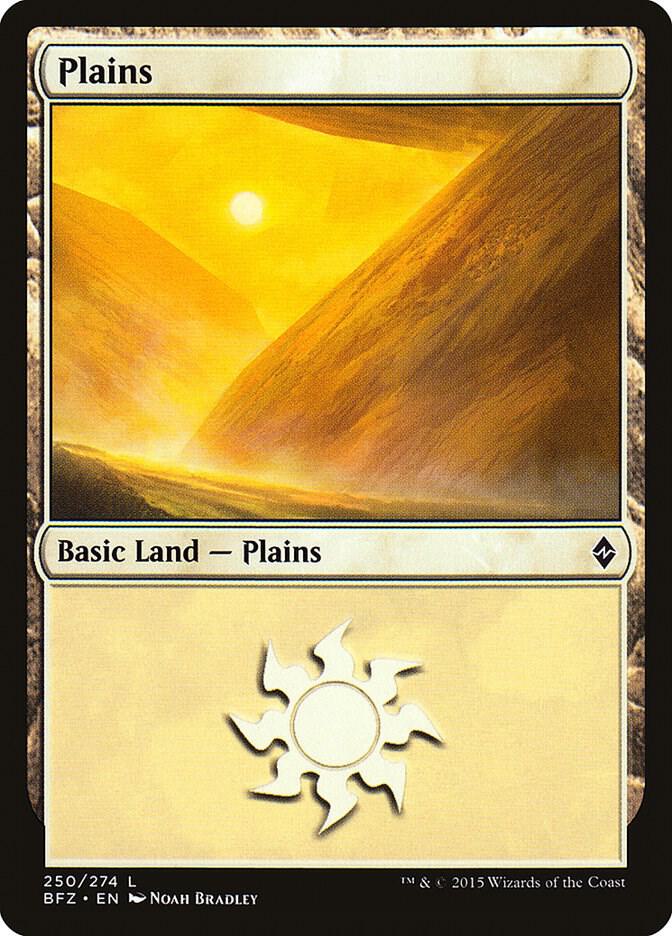 Plains (250) [Battle for Zendikar - 250]