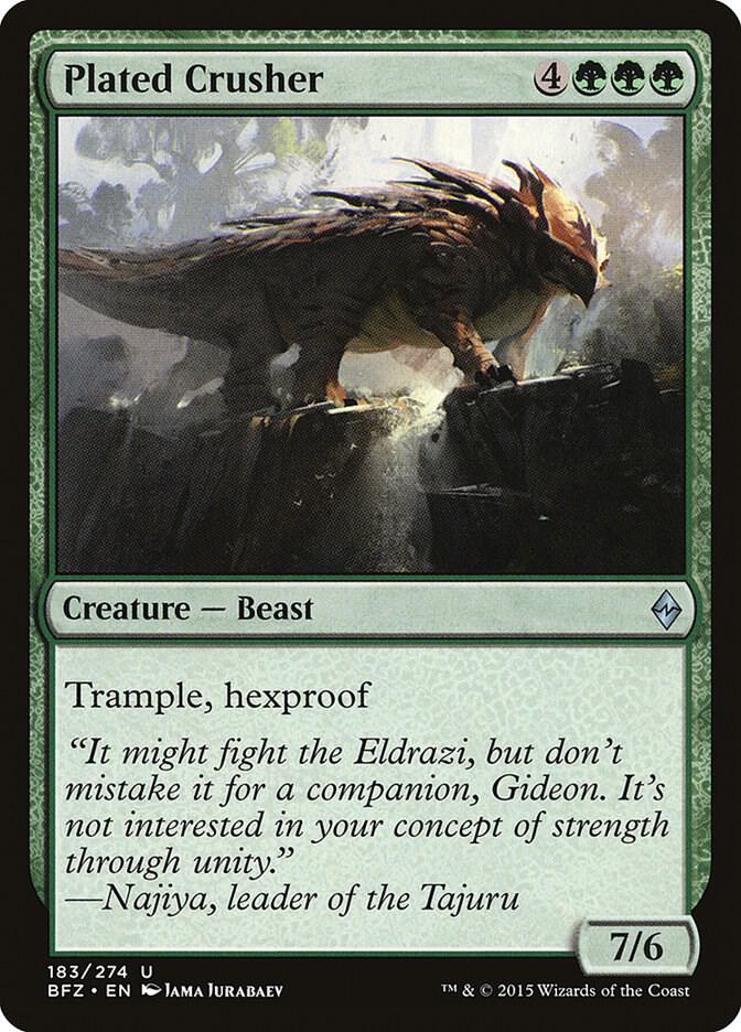 Plated Crusher [Battle for Zendikar - 183]