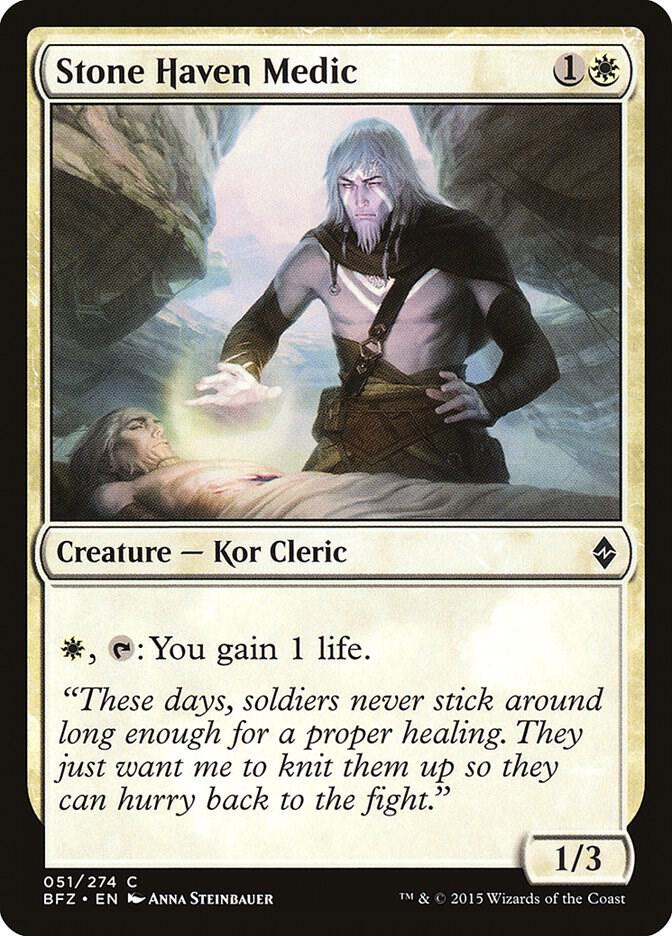 Stone Haven Medic [Battle for Zendikar - 51]