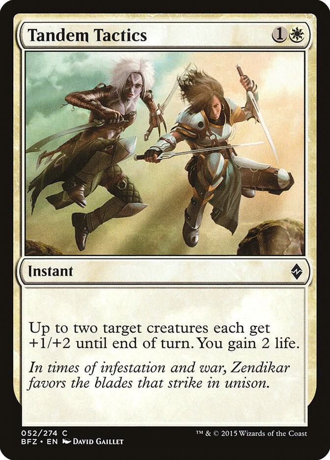 Tandem Tactics [Battle for Zendikar - 52]