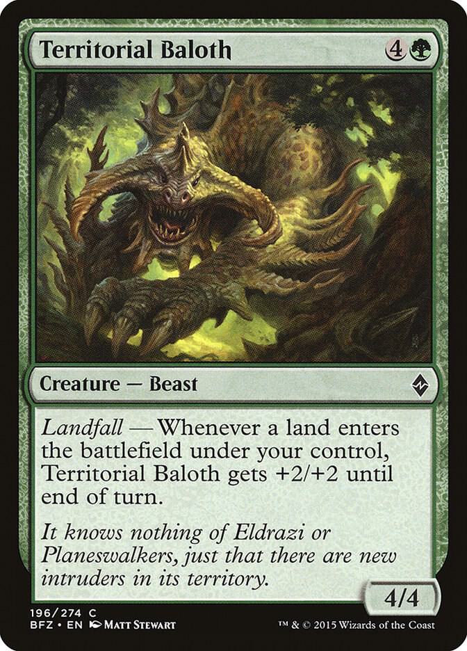 Territorial Baloth [Battle for Zendikar - 196]