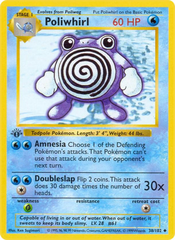 Poliwhirl [Base Set (Shadowless) - 038/102]