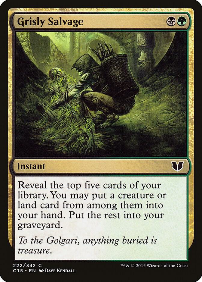 Grisly Salvage [Commander 2015 - 222]
