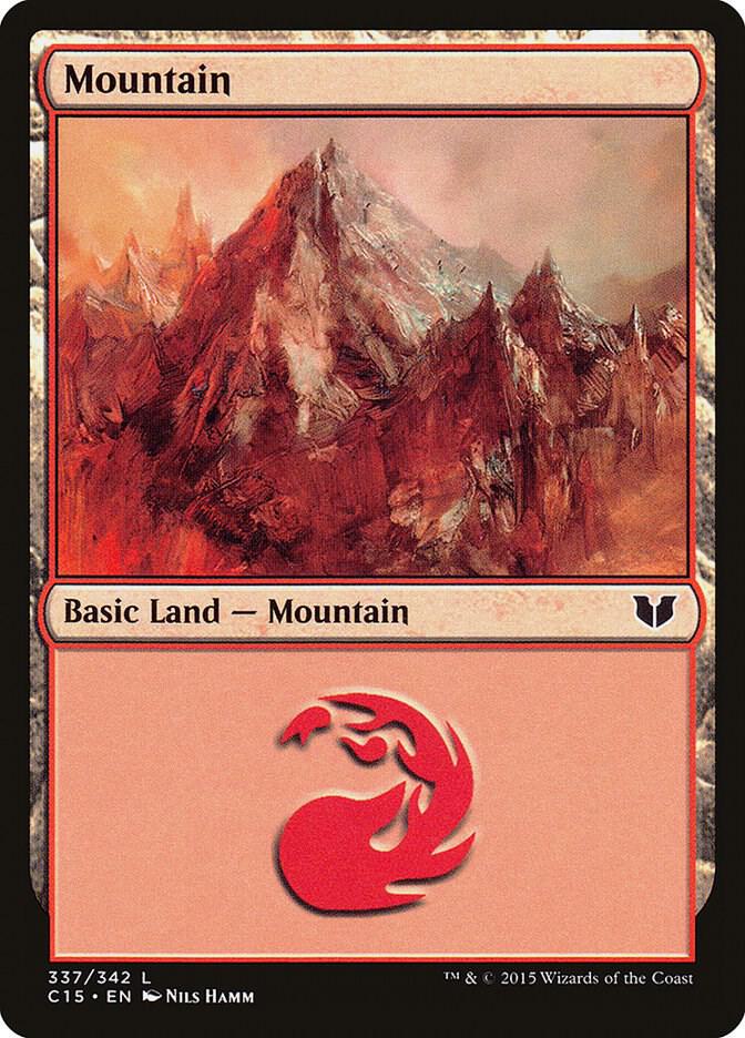 Mountain (337) [Commander 2015 - 337]