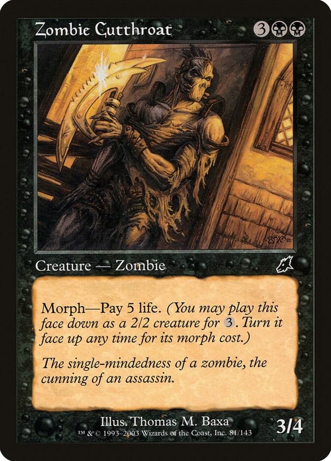 Zombie Cutthroat [Scourge - 81]