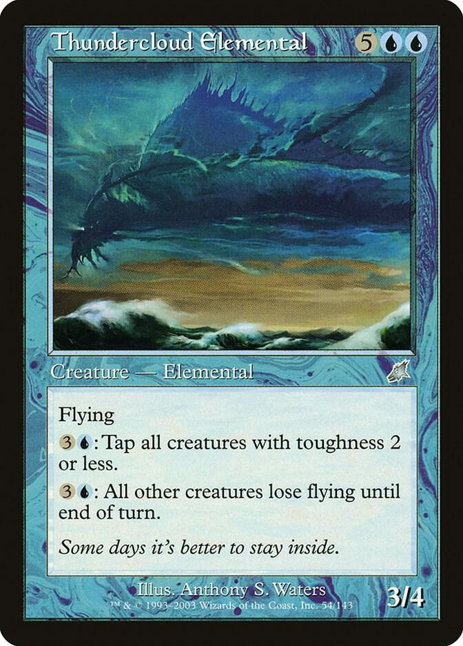 Thundercloud Elemental [Scourge - 54]