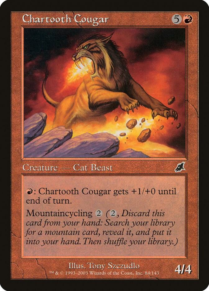 Chartooth Cougar [Scourge - 84]