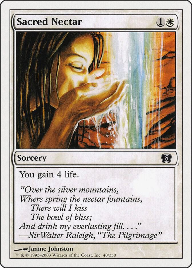 Sacred Nectar [8th Edition - 40]