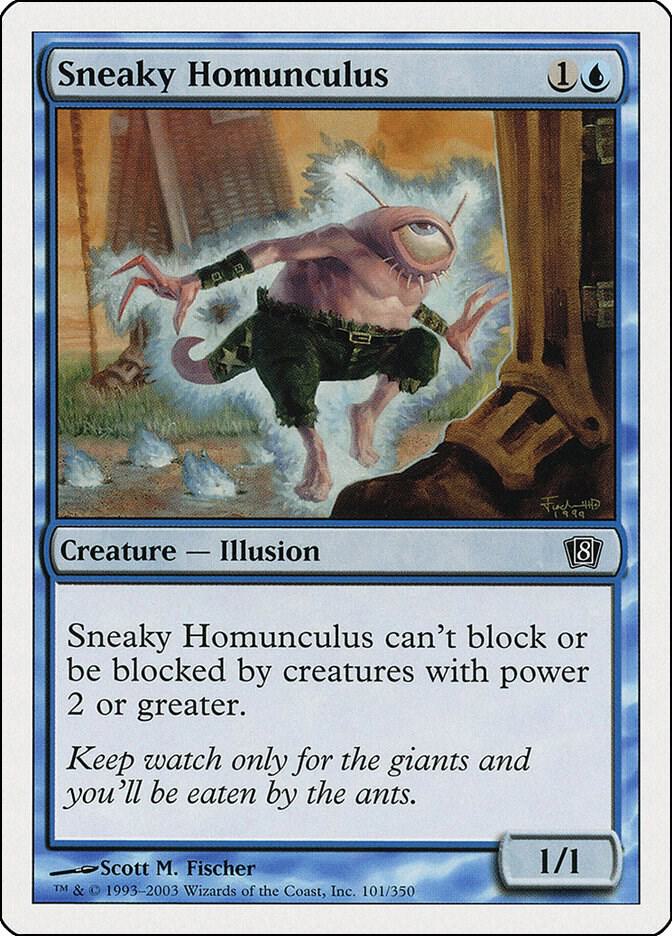 Sneaky Homunculus [8th Edition - 101]