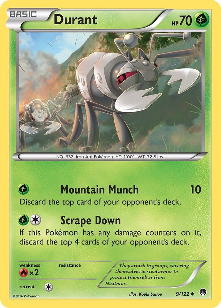 Durant [XY - BREAKpoint - 9/122]