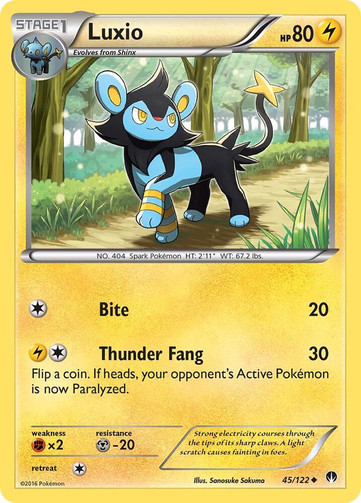 Luxio [XY - BREAKpoint - 45/122]