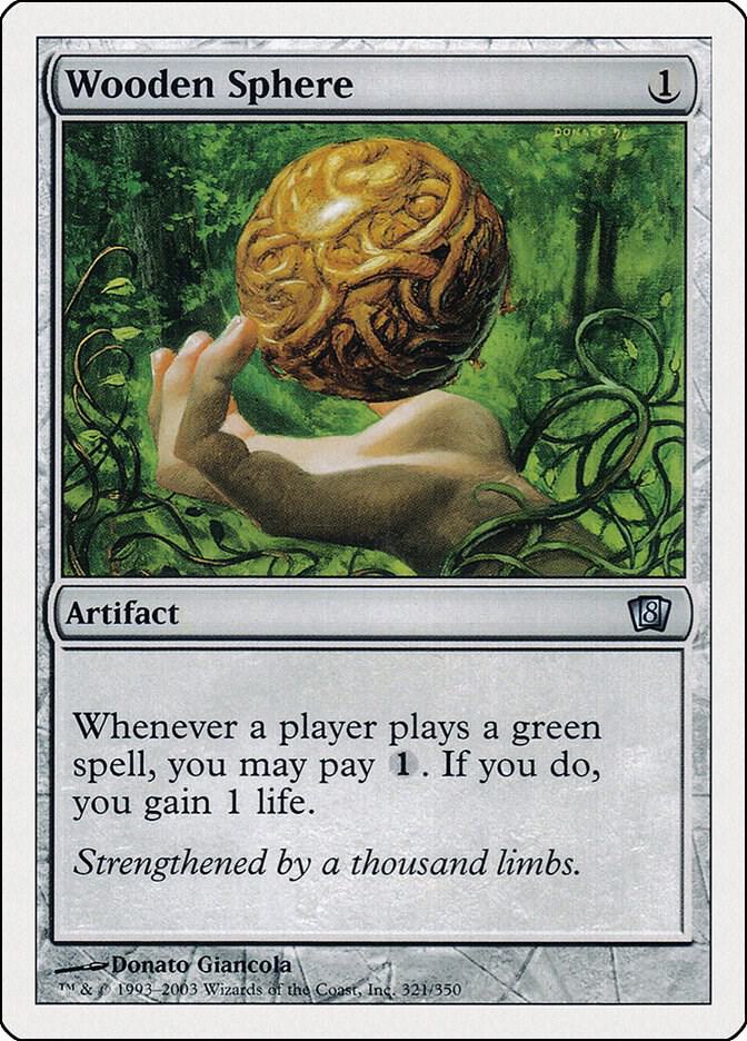 Wooden Sphere [8th Edition - 321]