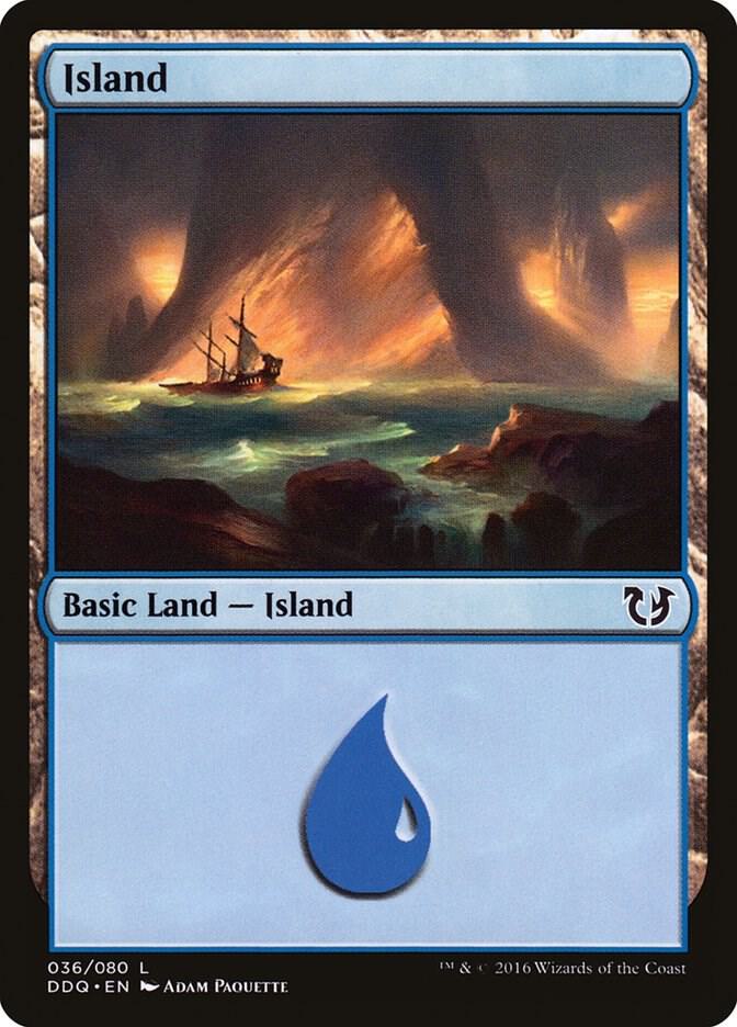 Island (036) [Duel Decks: Blessed vs. Cursed - 36]
