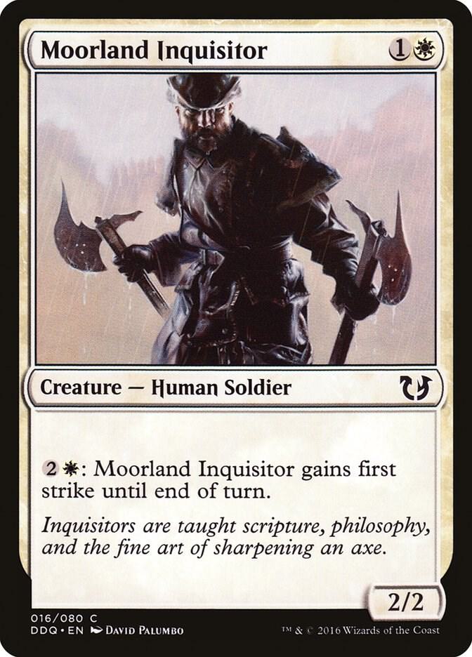 Moorland Inquisitor [Duel Decks: Blessed vs. Cursed - 16]
