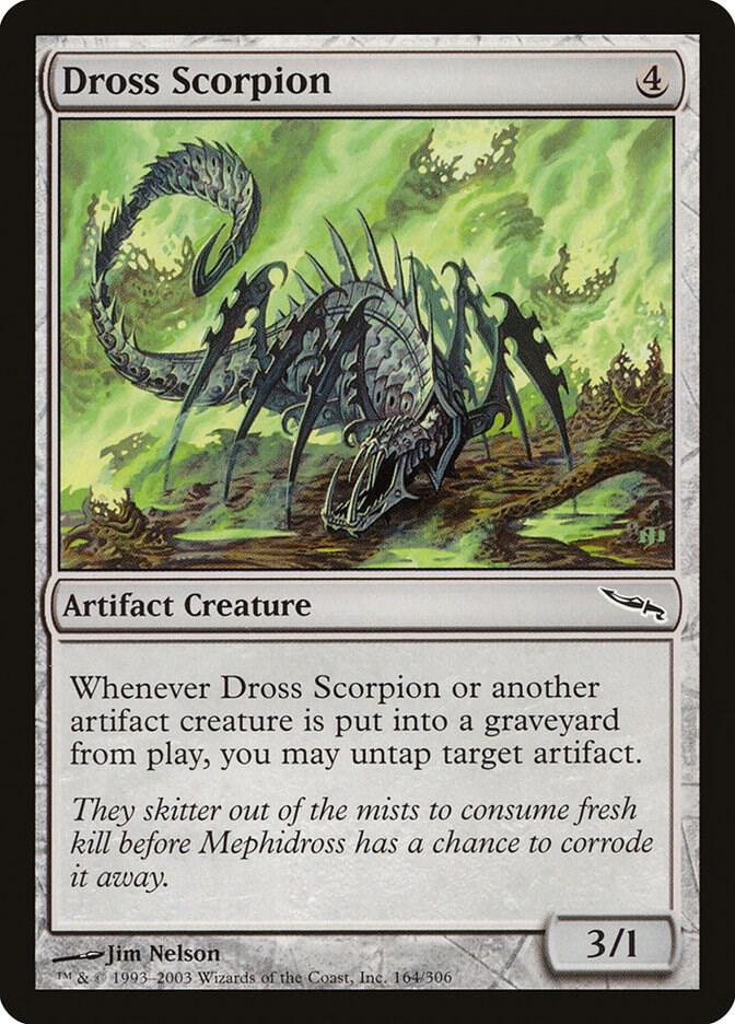 Dross Scorpion [Mirrodin - 164]