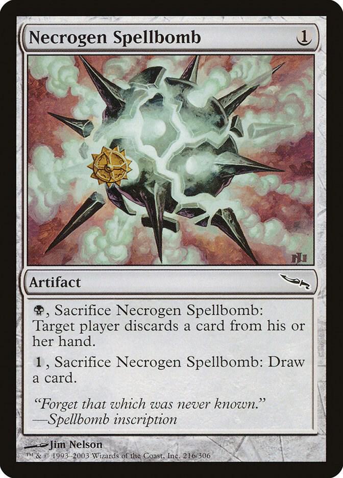 Necrogen Spellbomb [Mirrodin - 216]