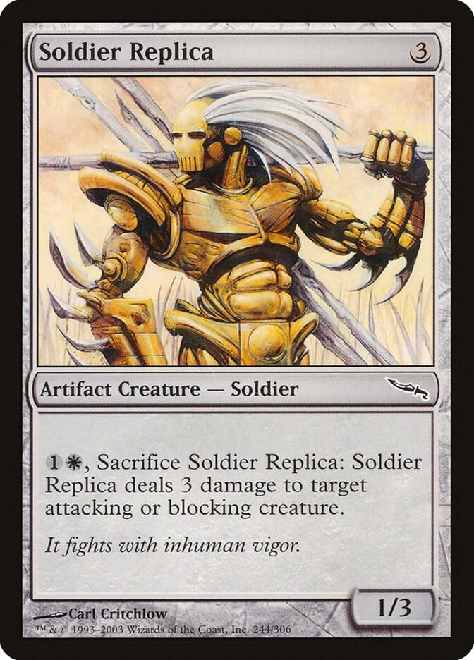 Soldier Replica [Mirrodin - 244]