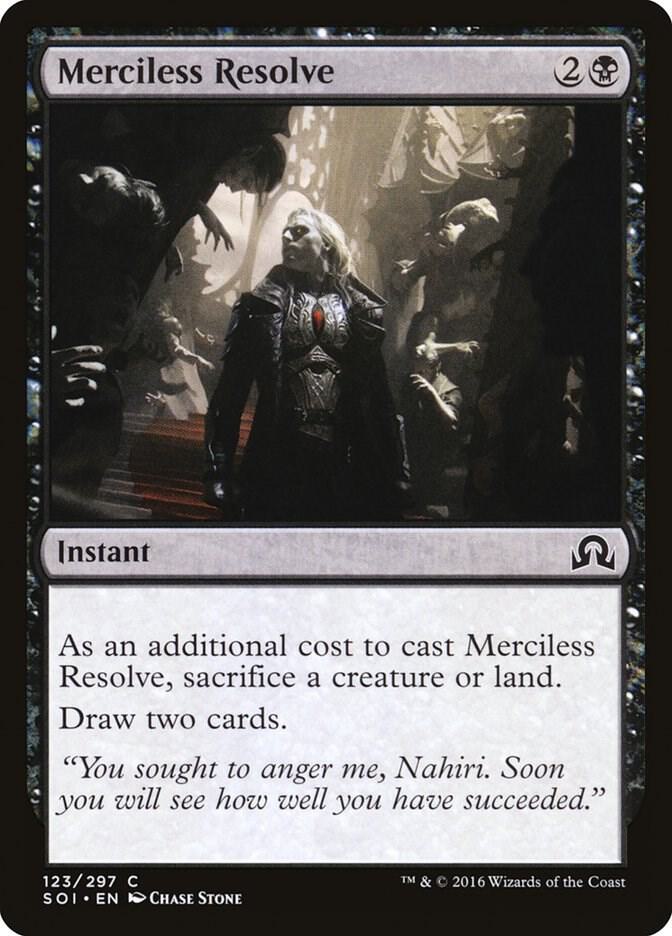 Merciless Resolve [Shadows over Innistrad - 123]