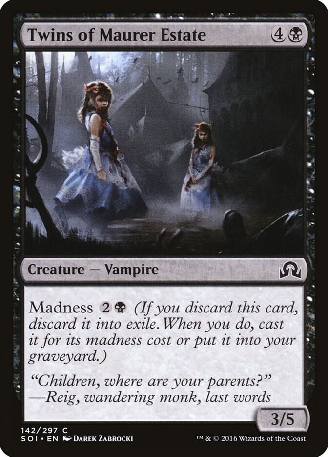 Twins of Maurer Estate [Shadows over Innistrad - 142]