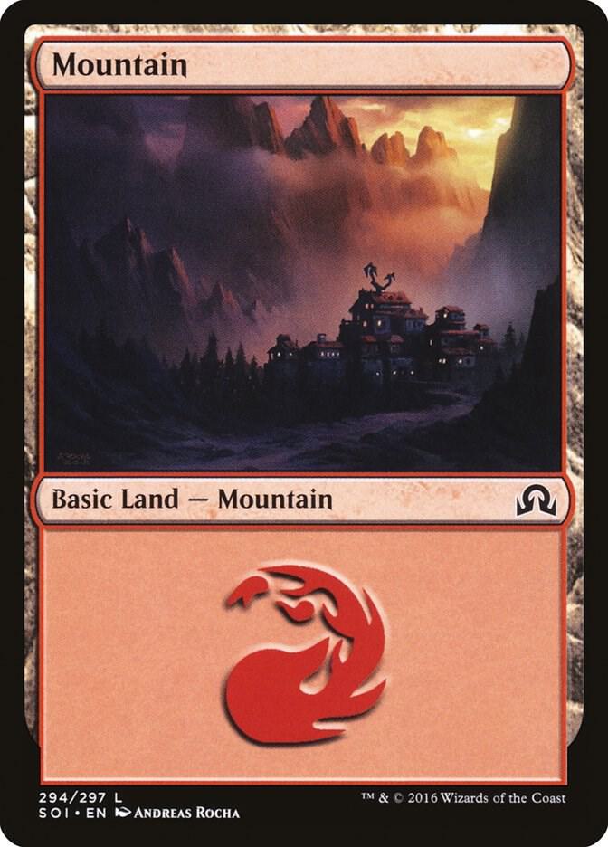Mountain (294) [Shadows over Innistrad - 294]