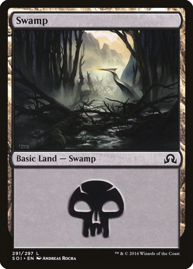 Swamp (291) [Shadows over Innistrad - 291]