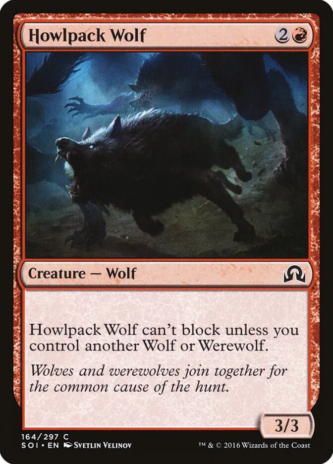 Howlpack Wolf [Shadows over Innistrad - 164]