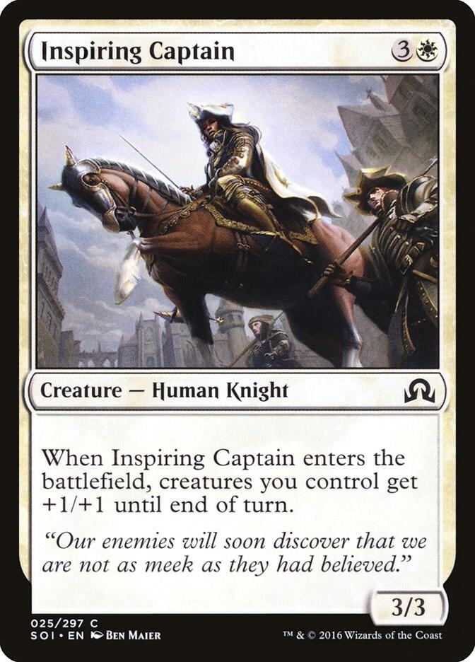 Inspiring Captain [Shadows over Innistrad - 25]
