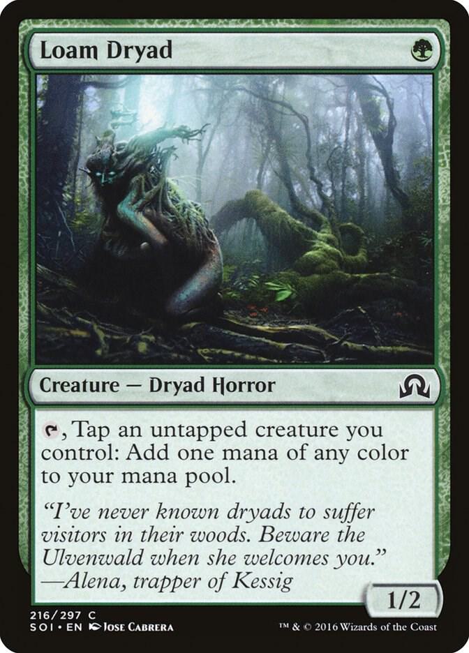 Loam Dryad [Shadows over Innistrad - 216]